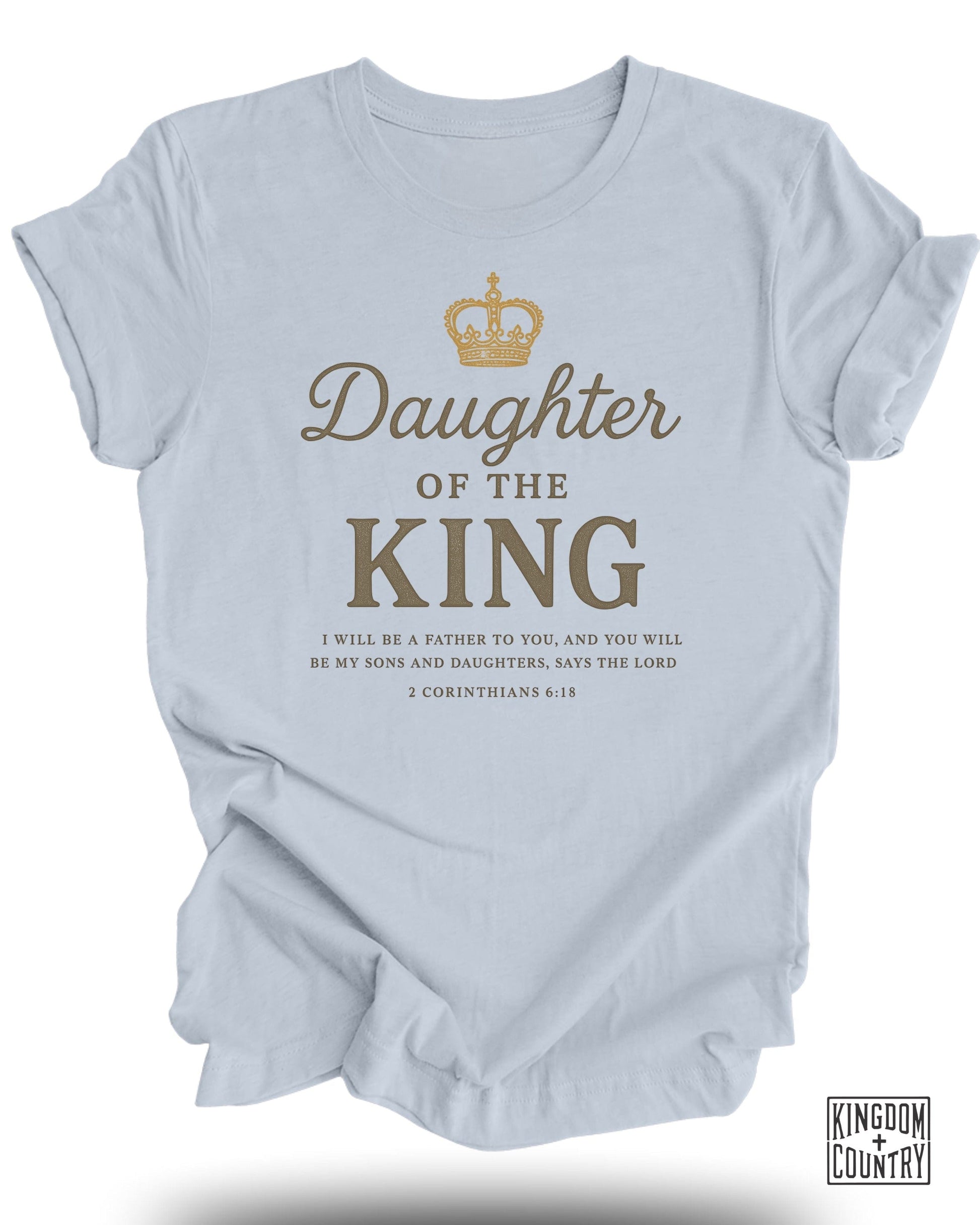 Daughter of the King Inspirational T-shirt product