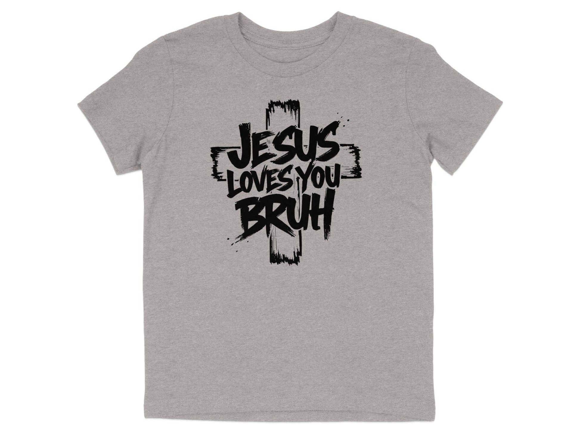 Jesus Loves You Bruh Graphic T-Shirt