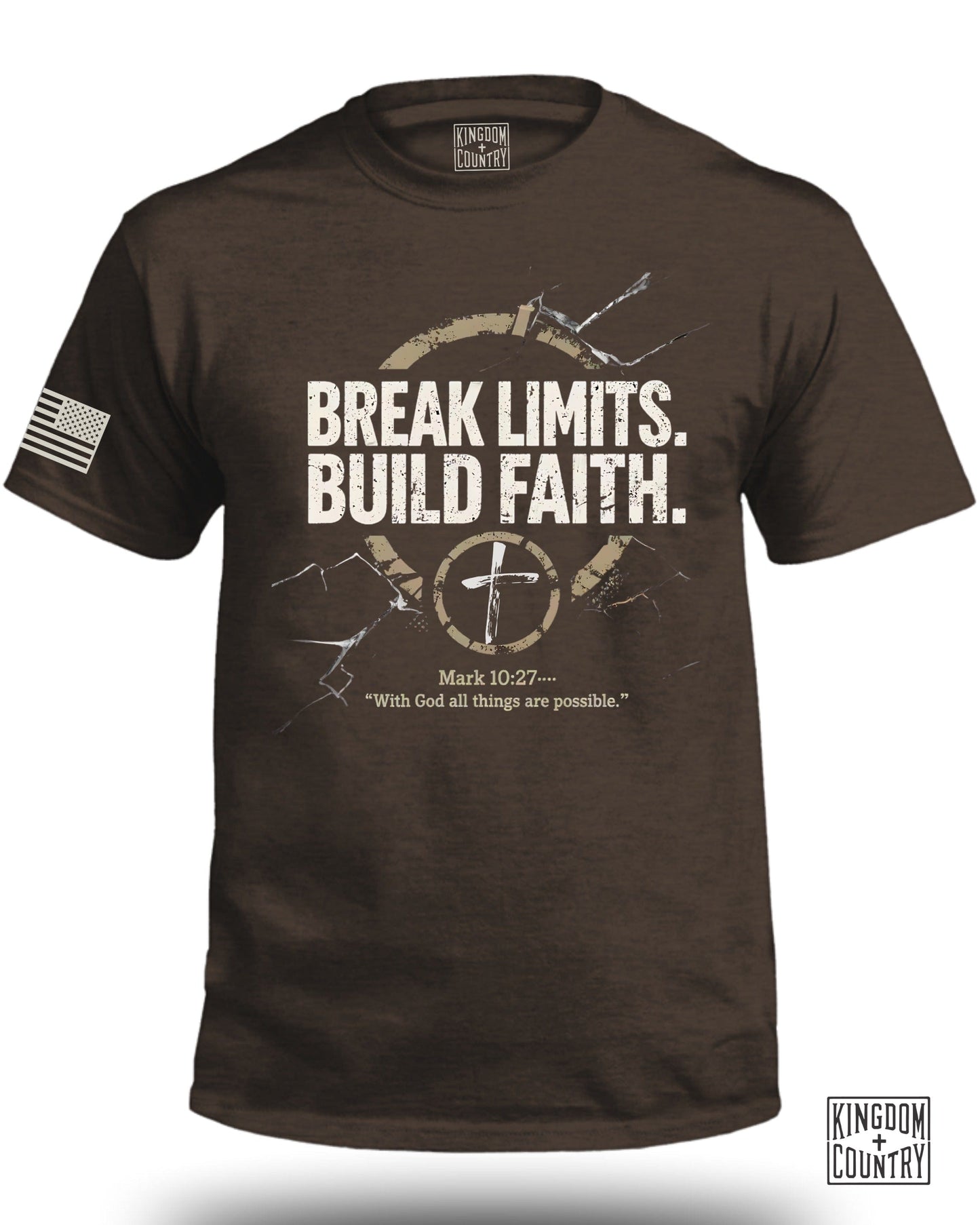 Break Limits Build Faith Inspirational T-shirt product