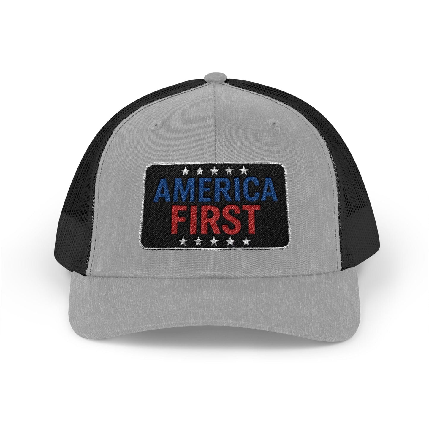 America First Snapback Trucker Cap