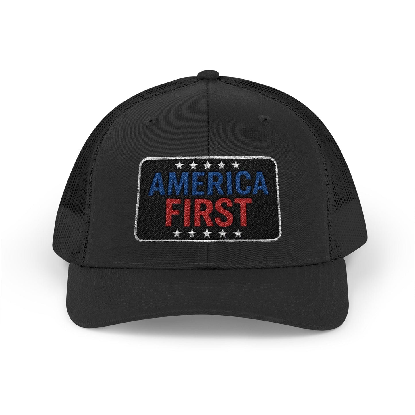 America First Snapback Trucker Cap
