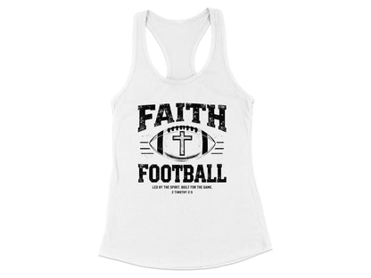 Faith Football Led by the Spirit Racerback Tank product
