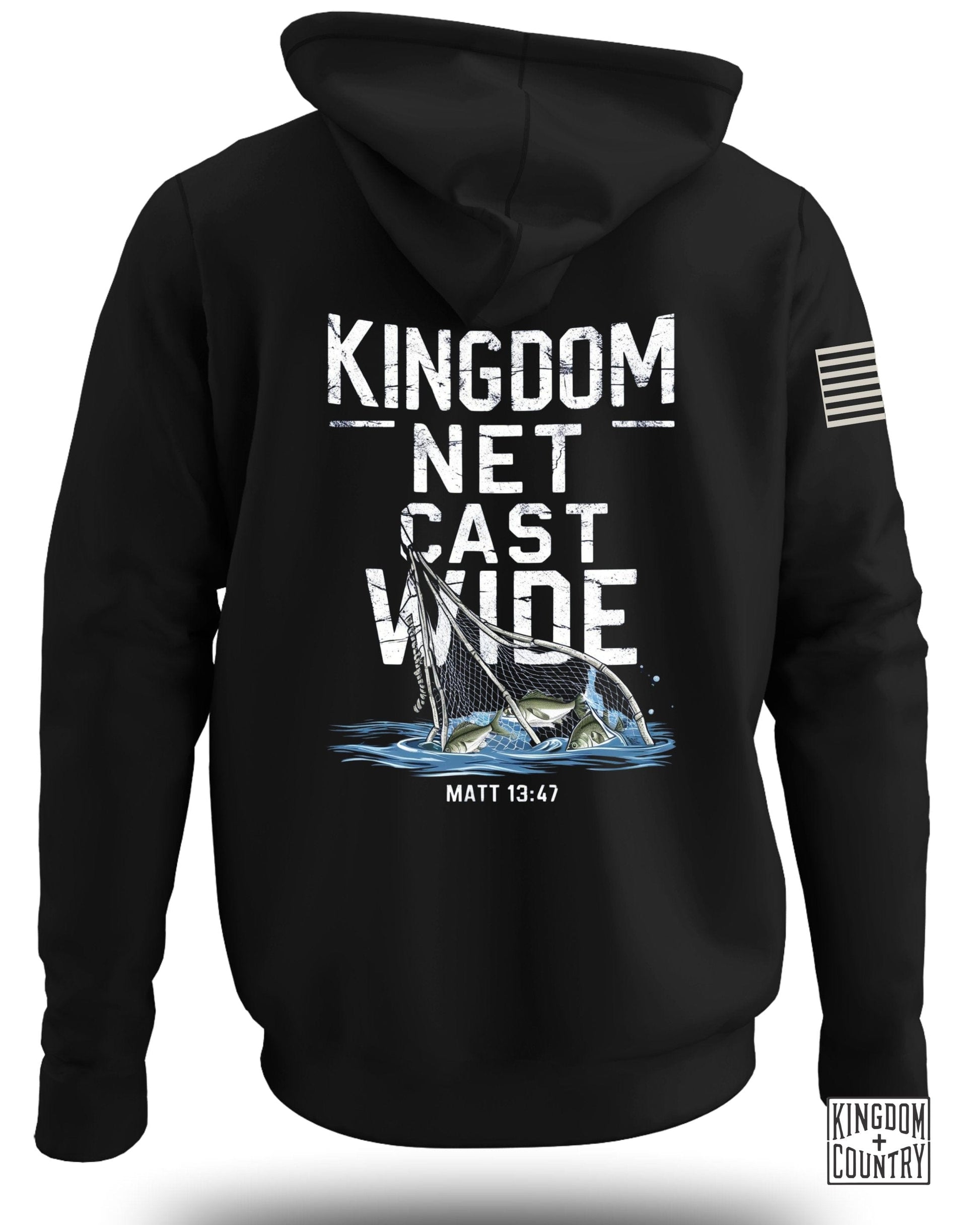 Kingdom Net Cast Wide Graphic Hoodie product