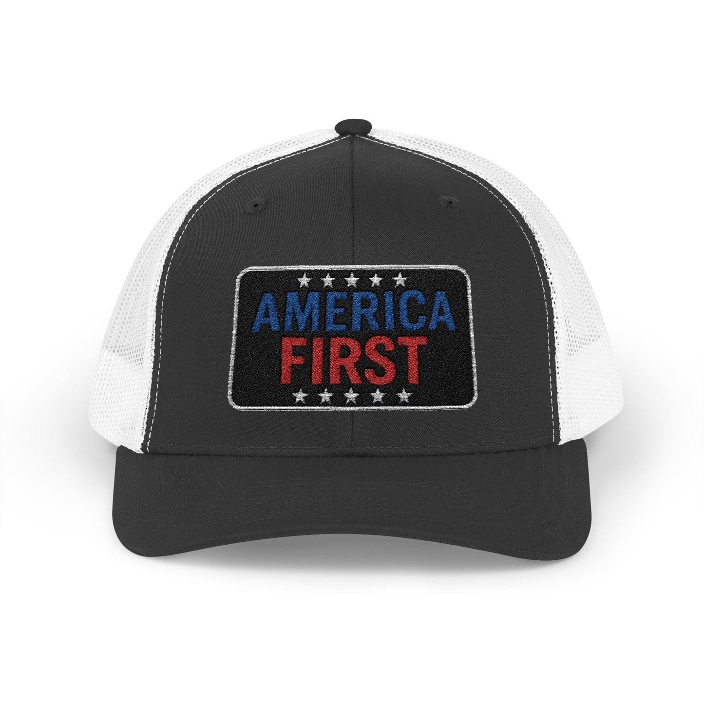 America First Snapback Trucker Cap