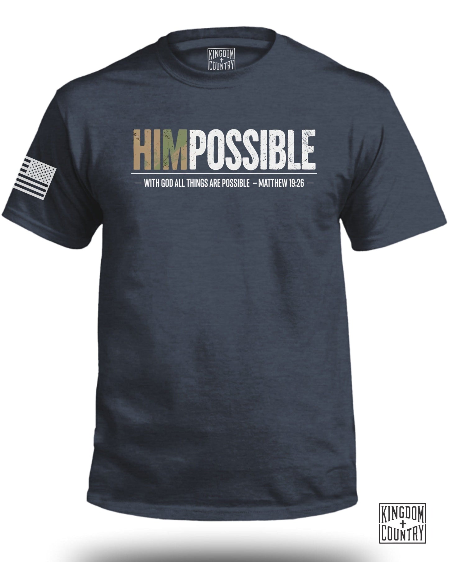 HIMPossible With God All Things Are Possible Shirt product type