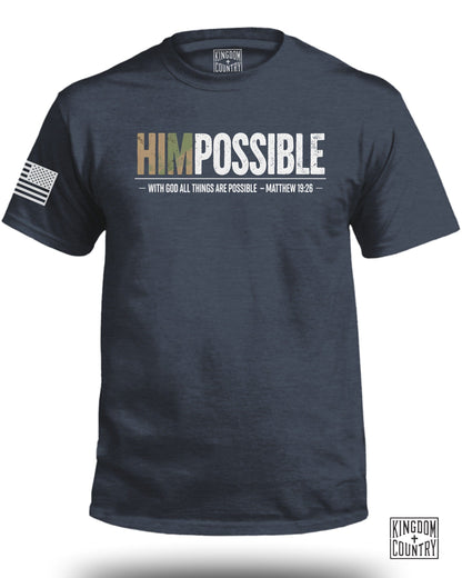 HIMPossible With God All Things Are Possible Shirt product type