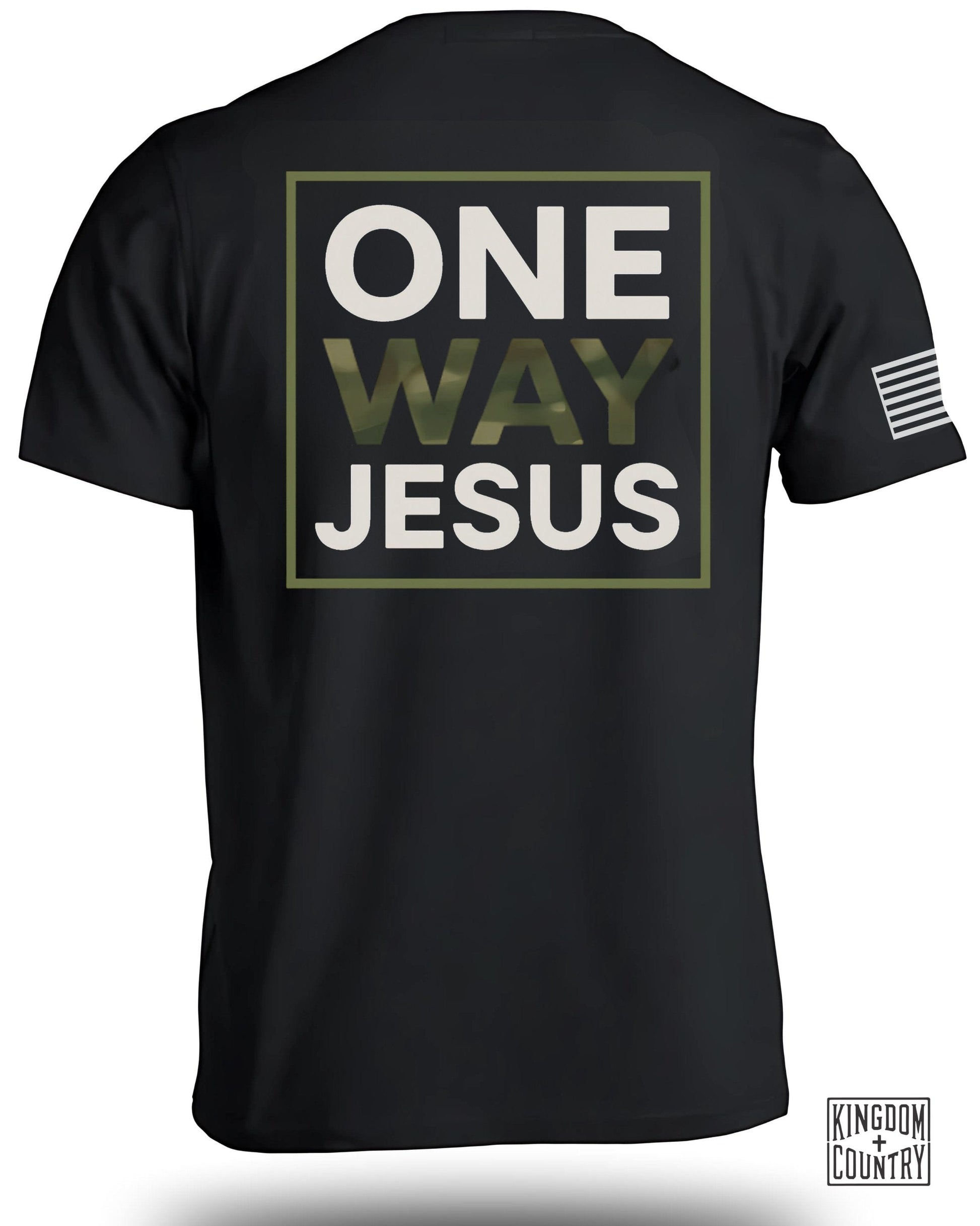 ONE WAY JESUS Graphic Tee Shirt product
