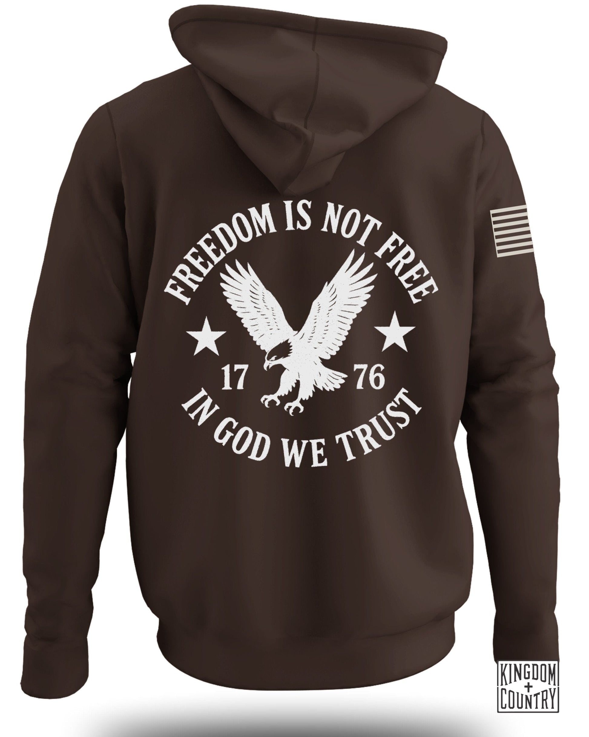 Freedom is Not Free In God We Trust hoodie product