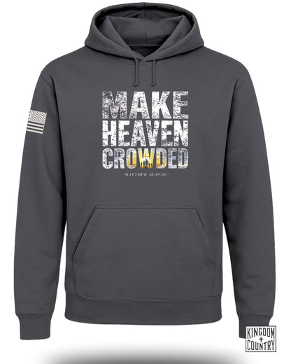 Make Heaven Crowded with Flag Print Hoodie product