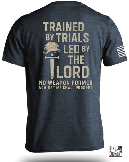 Trained By Trials Led By The Lord Graphic Tee product type