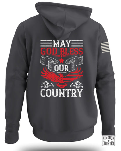 May God Bless Our Country Graphic Hoodie product type