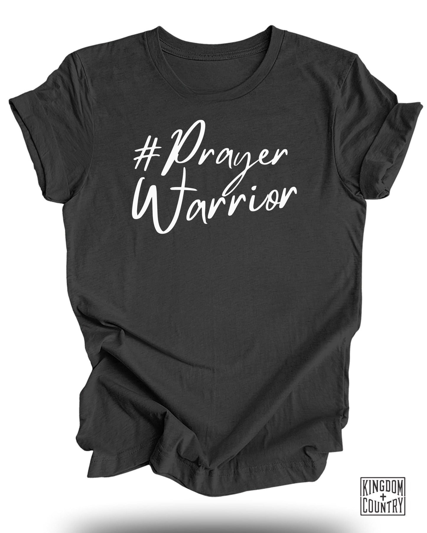 #Prayer Warrior Graphic Tee Shirt product type