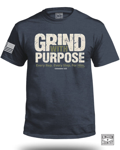 Grind With Purpose Every Step T Shirt product