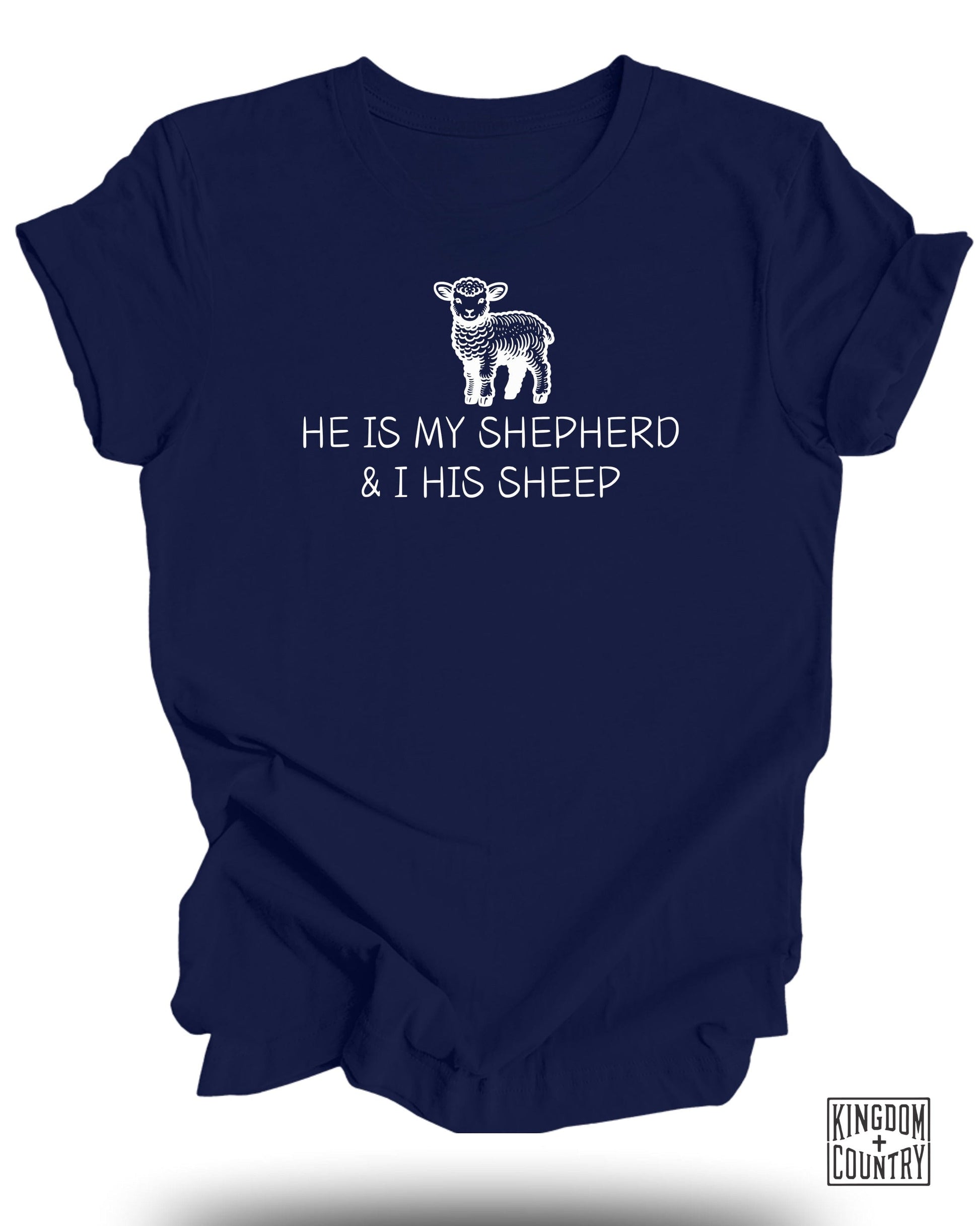 He Is My Shepherd And I His Sheep T-shirt product type
