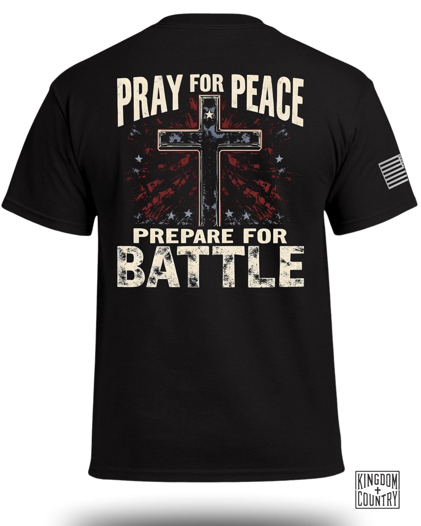 Pray For Peace Prepare For Battle T-shirt product type