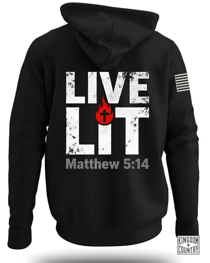 Live Lit Matthew 5:14 Hoodie product