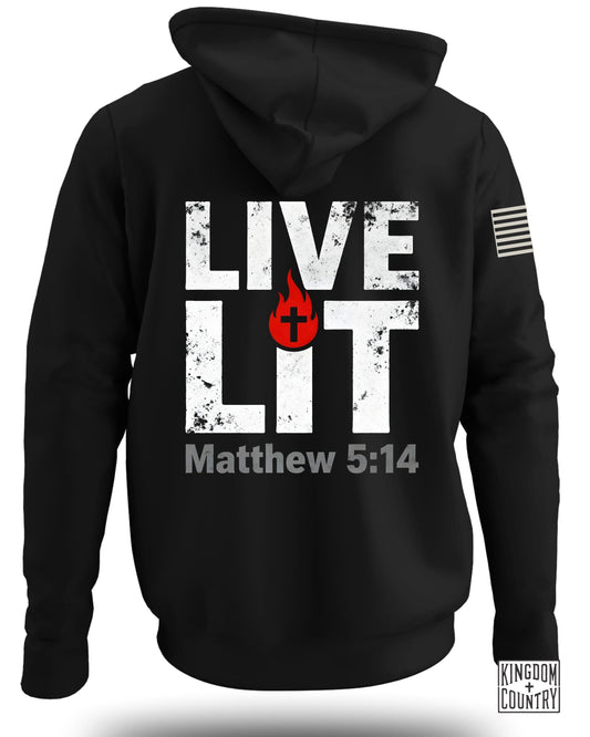 Live Lit Matthew 5:14 Hoodie product
