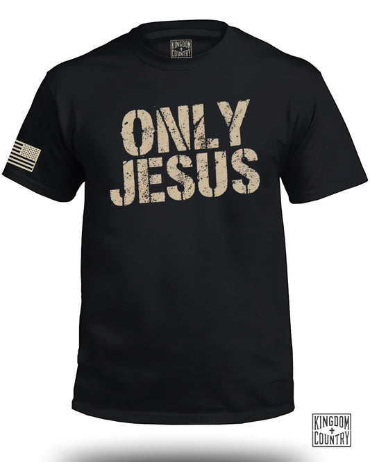 Only Jesus Graphic Tee Christian T-shirt product