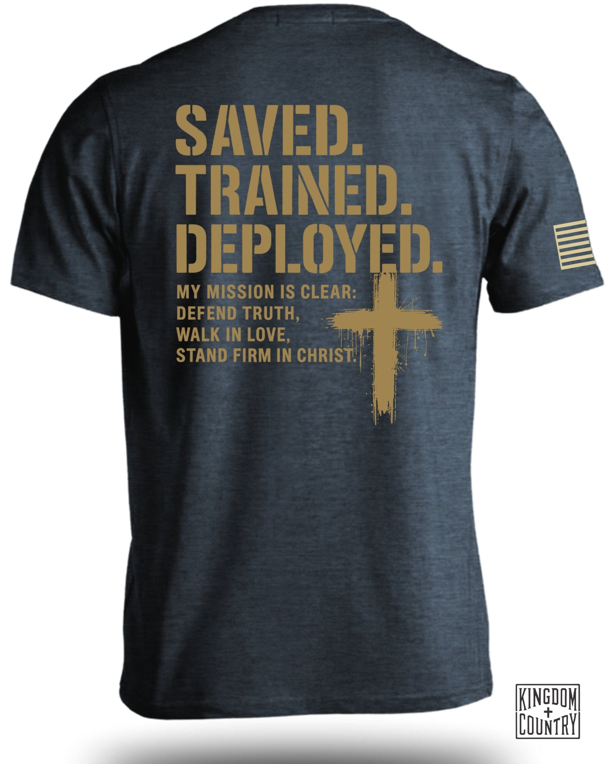 Saved Trained Deployed Graphic Men's T-shirt product