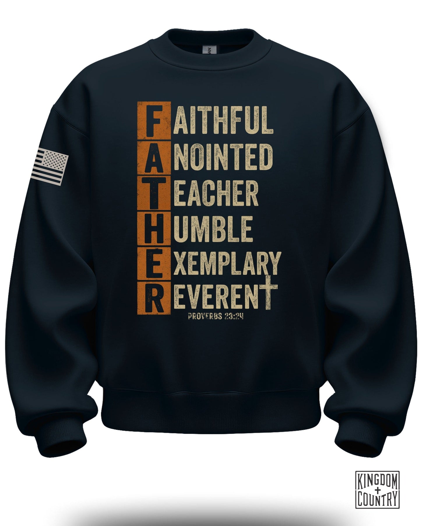 Faithful Anointed Teacher Humble Exemplary Reverent sweatshirt