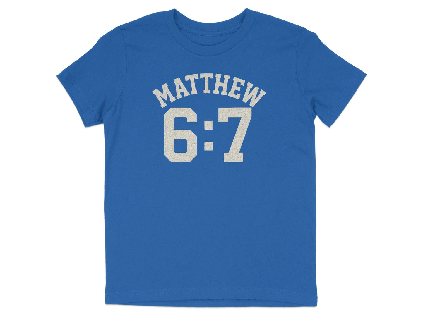 Matthew 6:7 Inspirational Graphic Tee