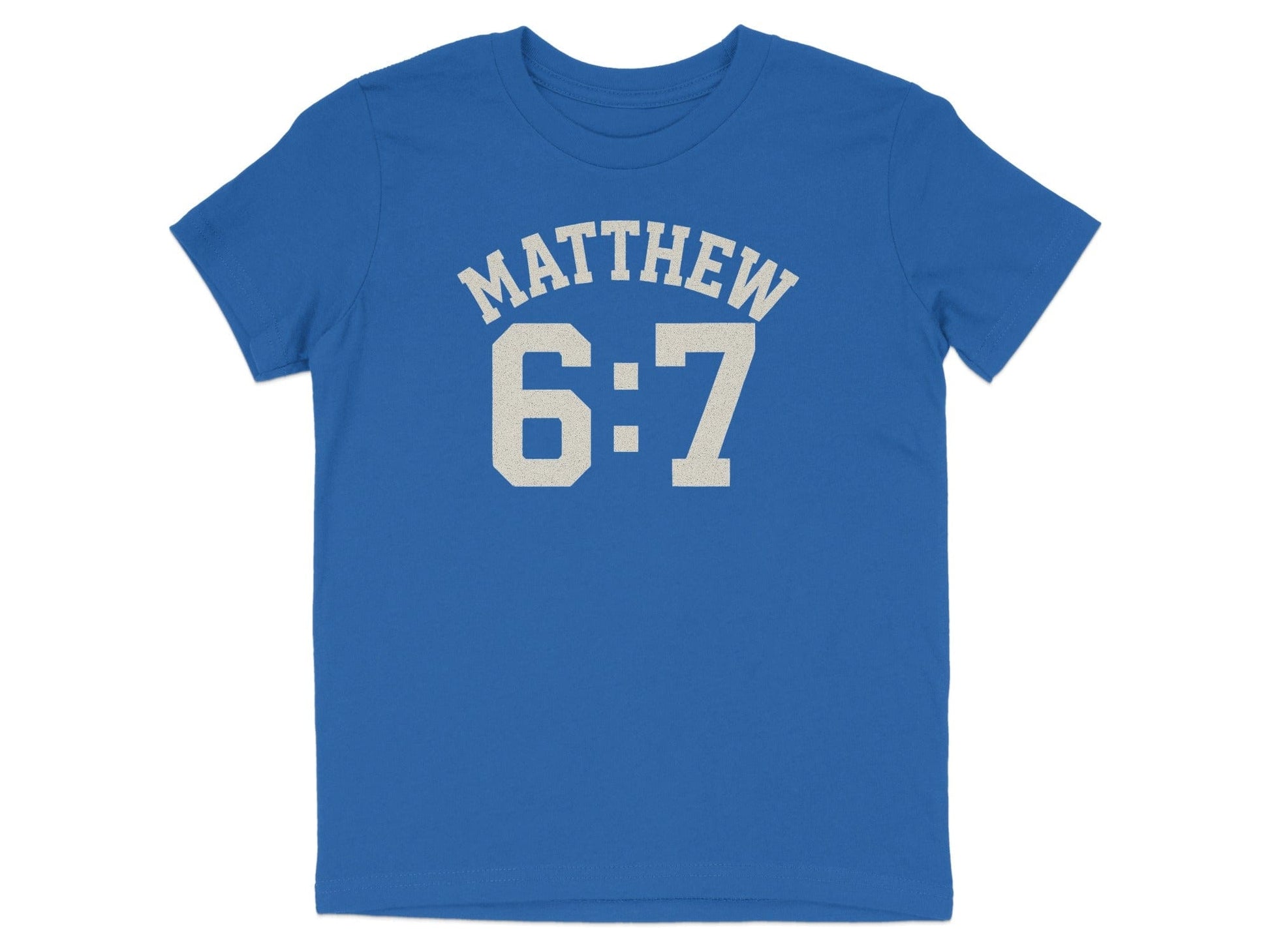 Matthew 6:7 Inspirational Graphic Tee