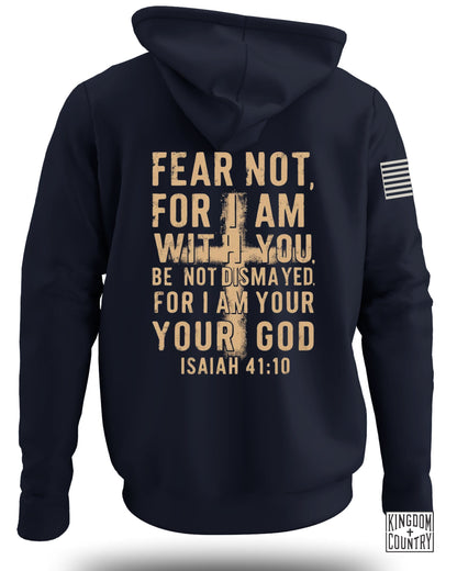 Fear Not For I Am With You Isaiah 41:10 hoodie product