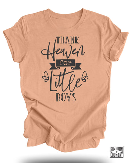 Thank Heaven for Little Boys Graphic T-Shirt product