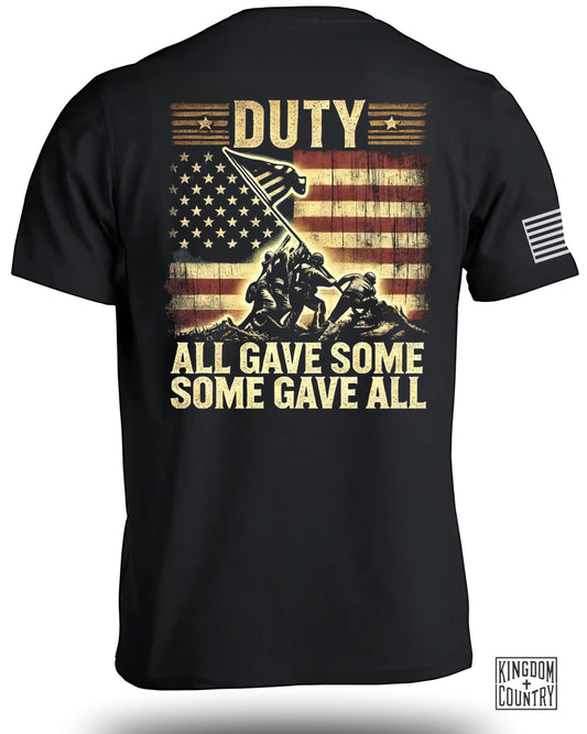 Patriotic Duty All Gave Some Some Gave All T-shirt product