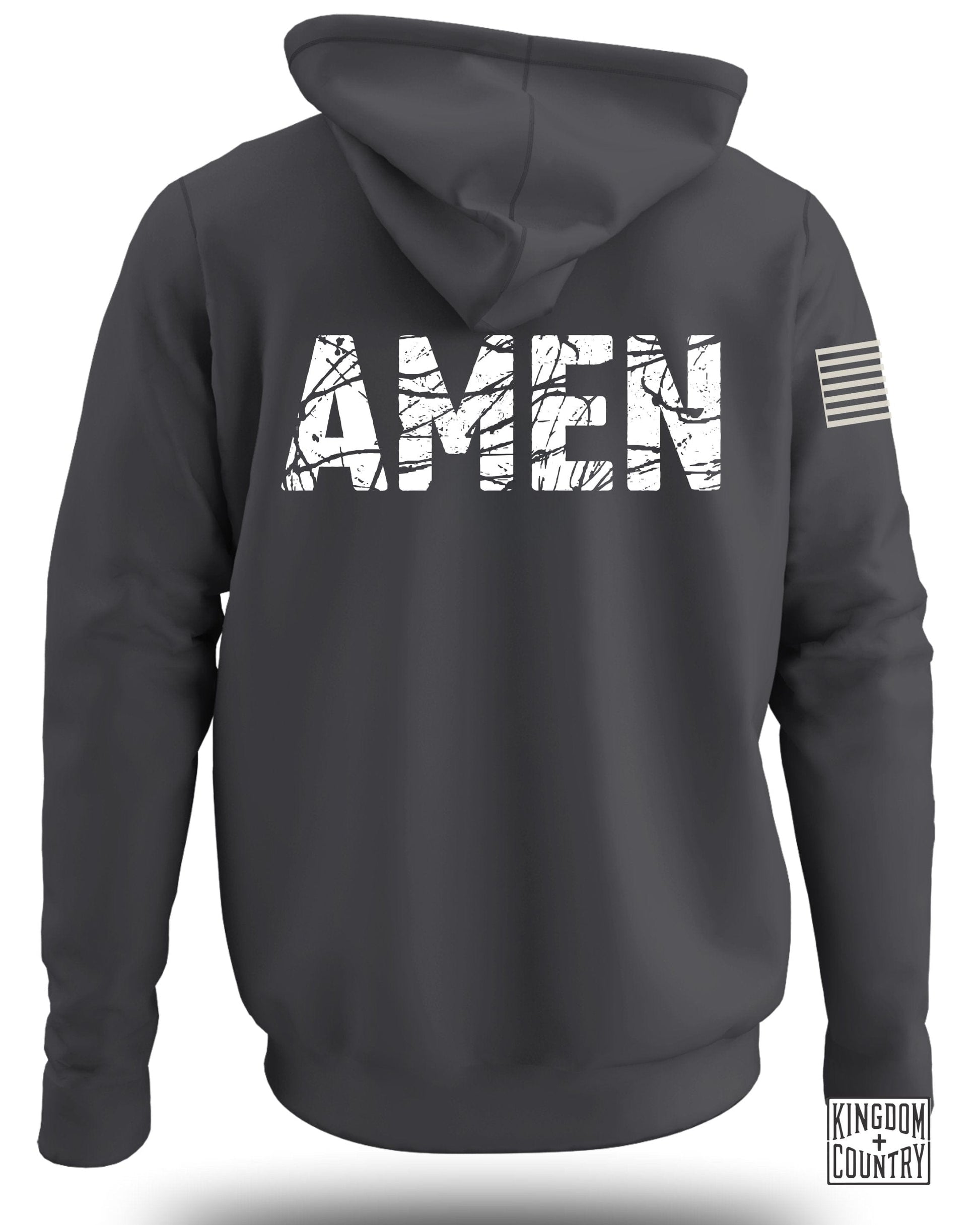 Amen Graphic Hoodie Religious Clothing Product