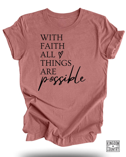 With Faith All Things Are Possible product type
