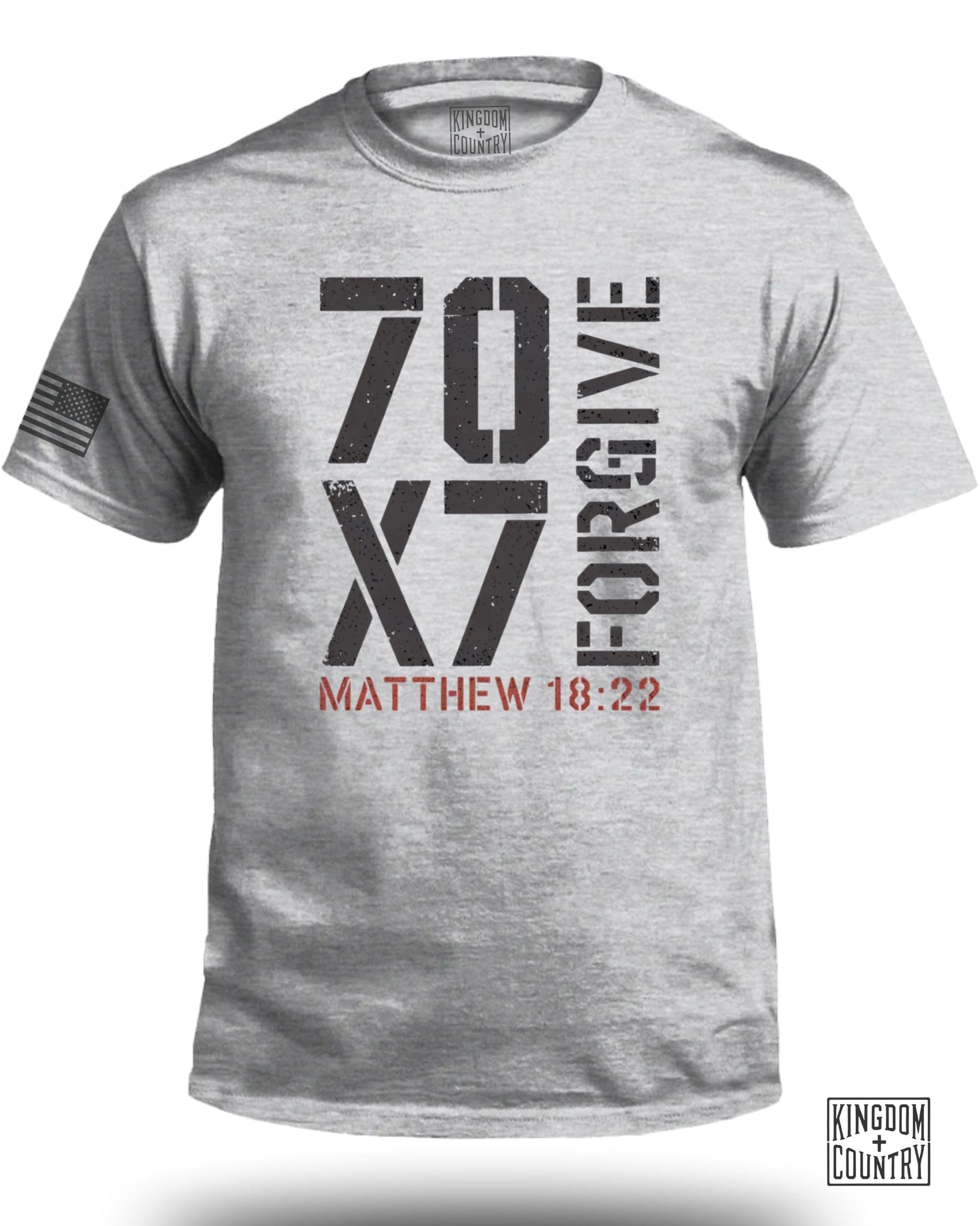 Forgive Matthew 18 22 70 x 7 Graphic T-Shirt product type
