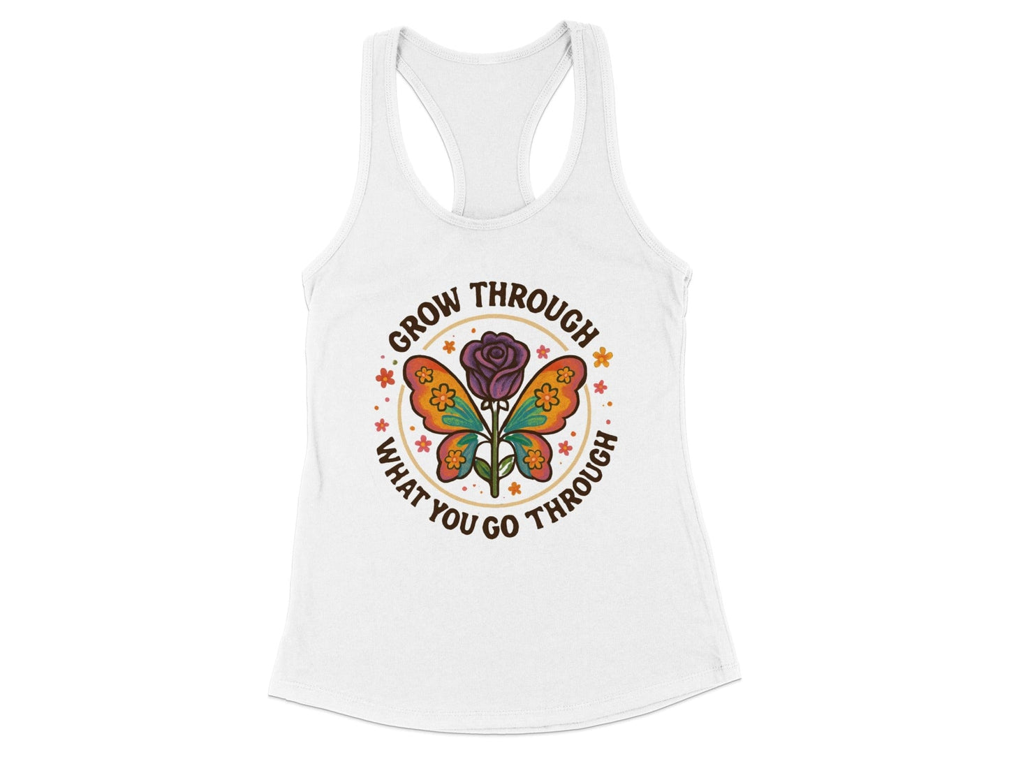 Inspirational Butterfly Graphic Tank Top product type