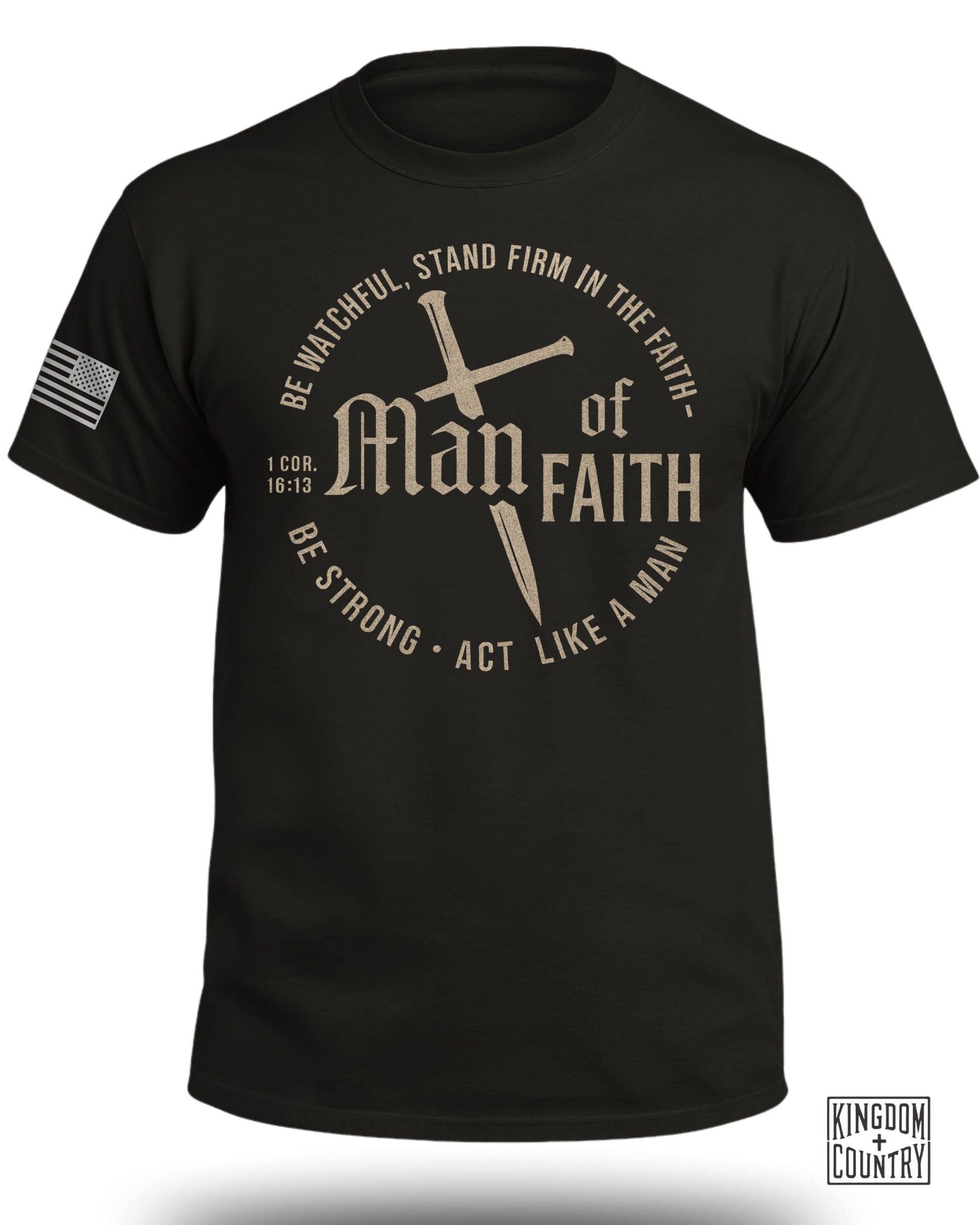 Man of Faith Be Watchful Stand Firm in The Faith Product