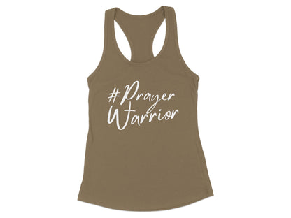 #Prayer Warrior Racerback Tank Top Product