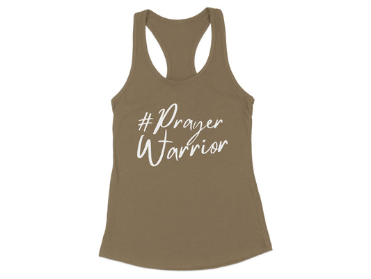 #Prayer Warrior Racerback Tank Top Product