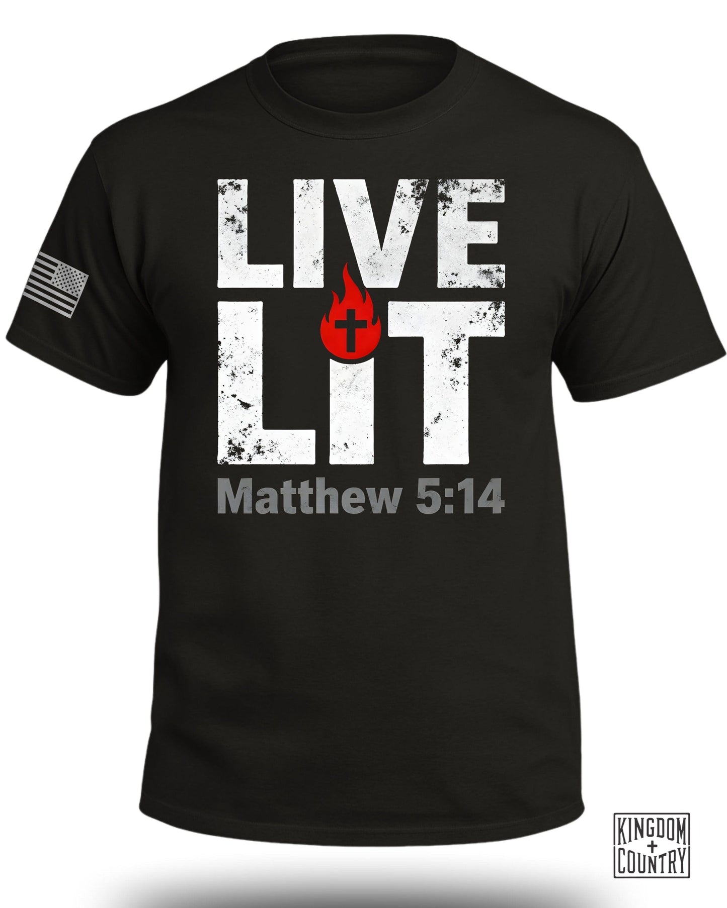 Live Lit Matthew 5:14 Graphic T-Shirt product type