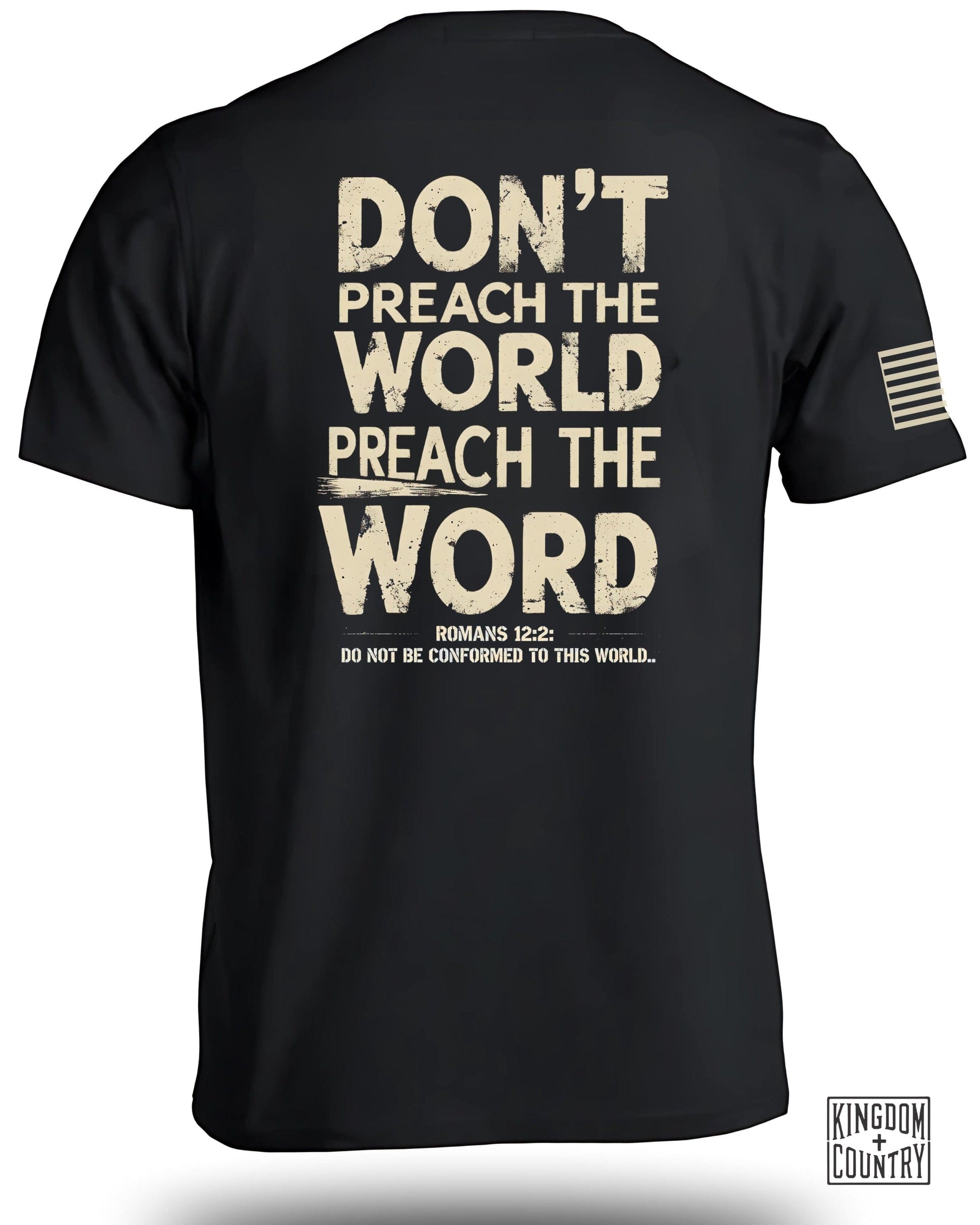 Don't Preach The World Preach The Word shirt product