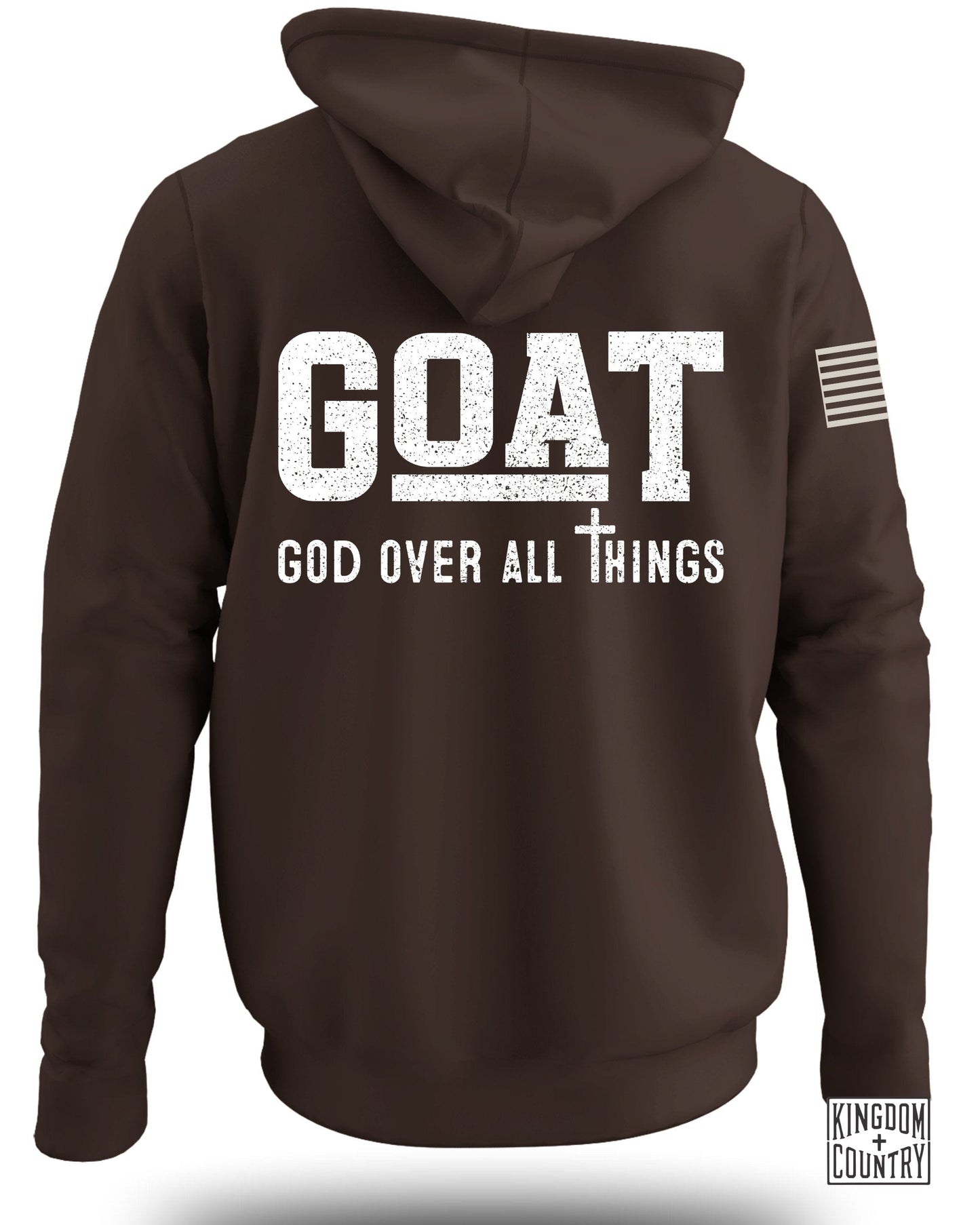 GOAT God Over All Things Inspirational Hoodie product