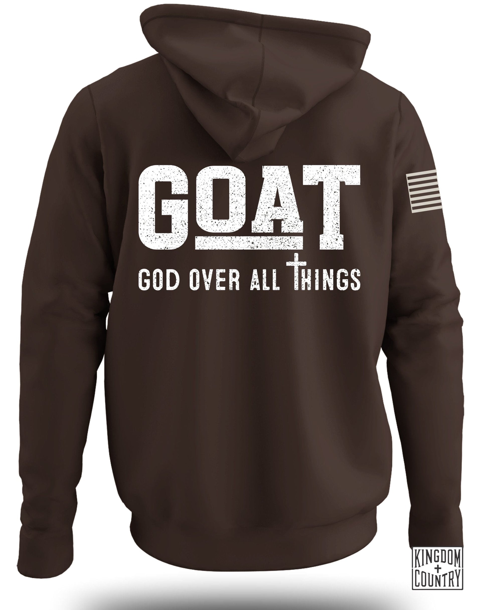 GOAT God Over All Things Inspirational Hoodie product