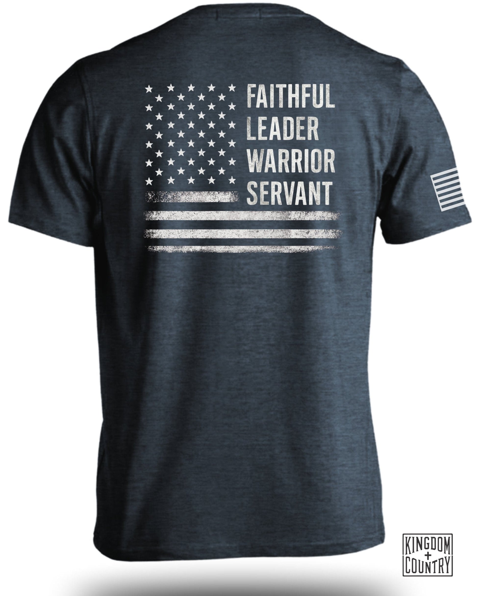 Faithful Leader Warrior Servant Graphic Tee product