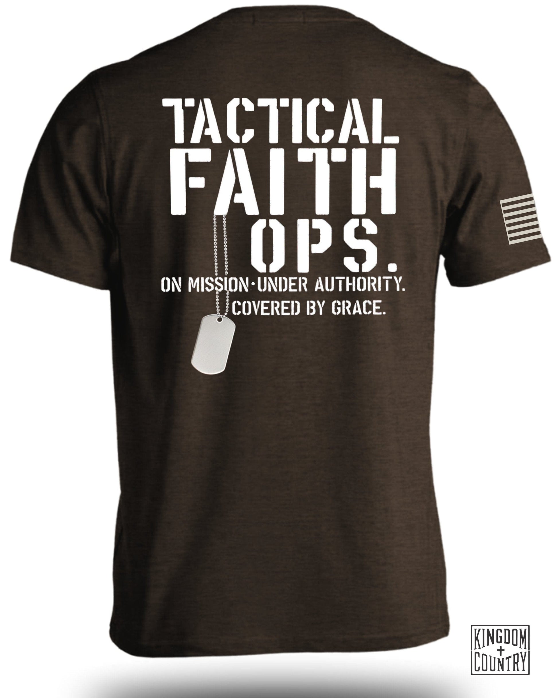 Tactical Faith Ops Graphic T-Shirt clothing product