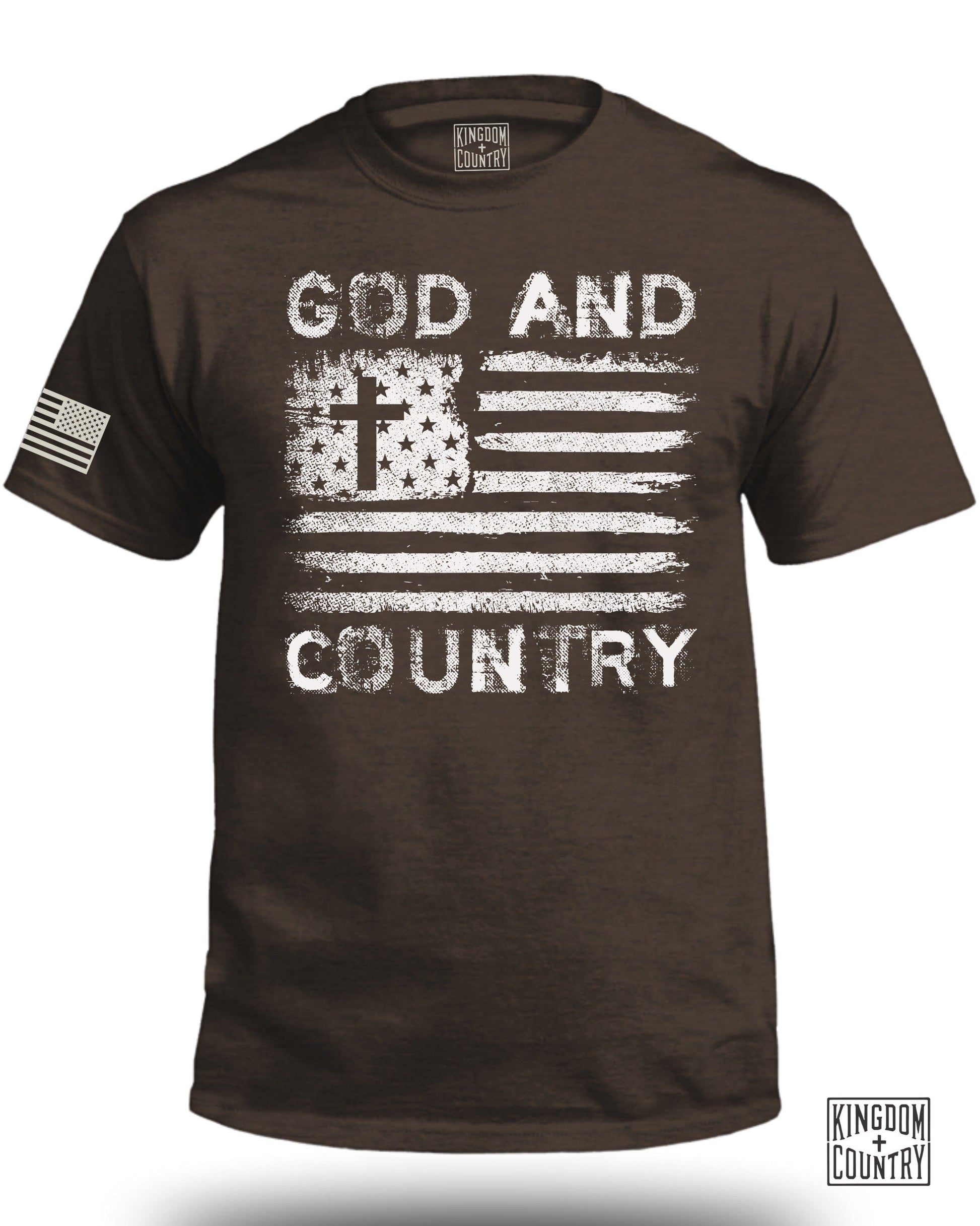 God And Country Standing Proud T-shirt product type