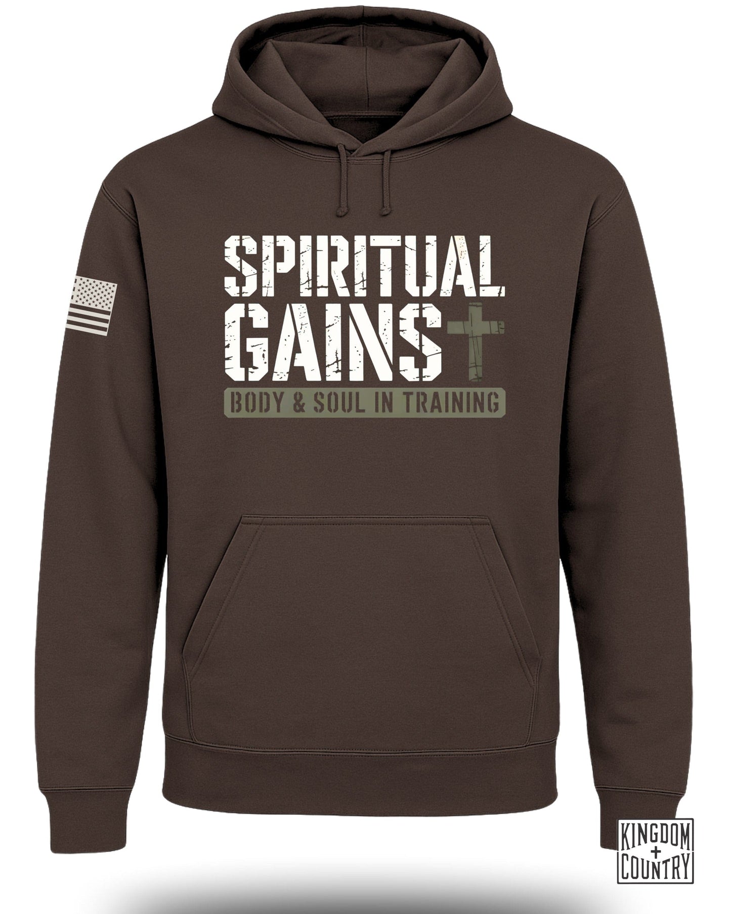 Spiritual Gains Body and Soul in Training Hoodie product type
