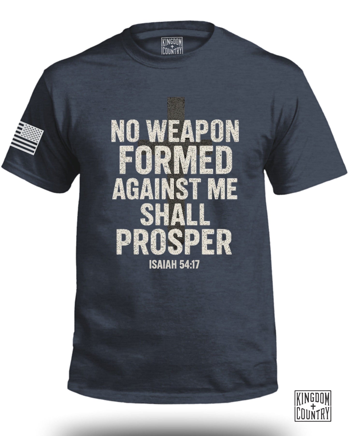 No Weapon Formed Against Me Shall Prosper T-shirt product