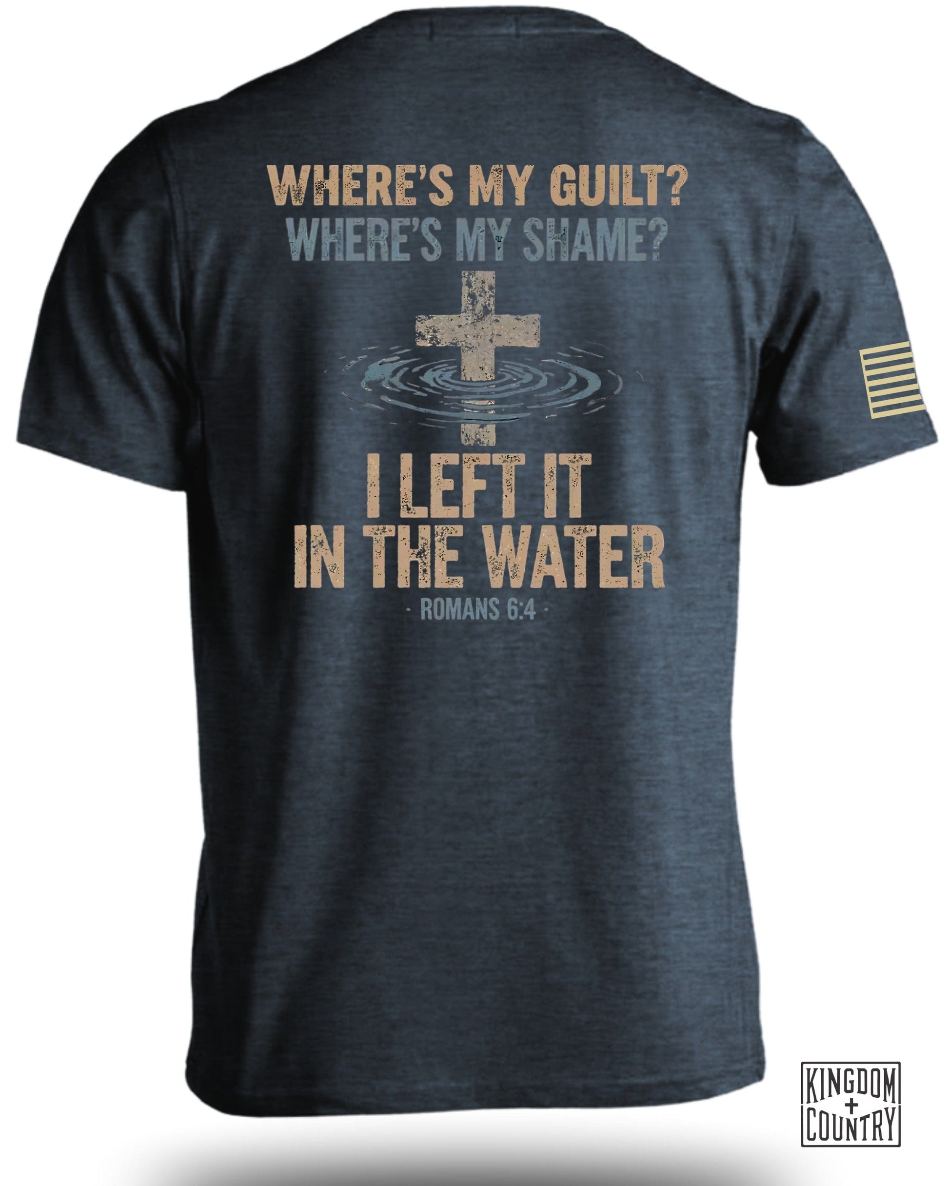 Where's My Guilt Where's My Shame Religious Shirt Product