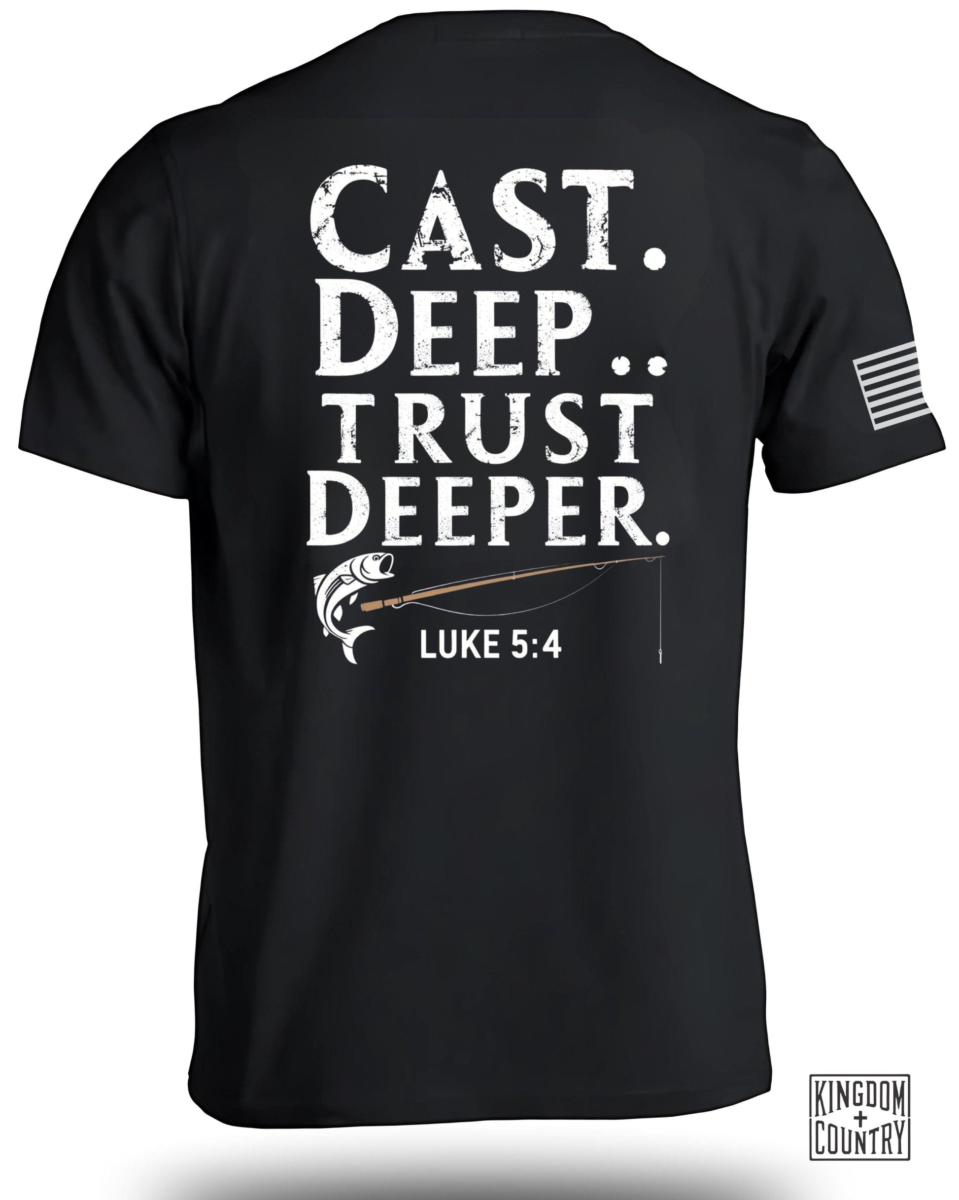 Cast Deep Trust Deeper Fishing Apparel Product