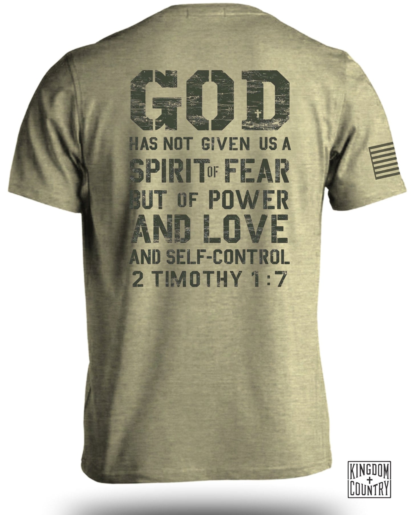 GOD SPIRIT OF FEAR POWER AND LOVE SELF-CONTROL product type