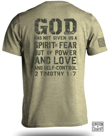 GOD SPIRIT OF FEAR POWER AND LOVE SELF-CONTROL product type