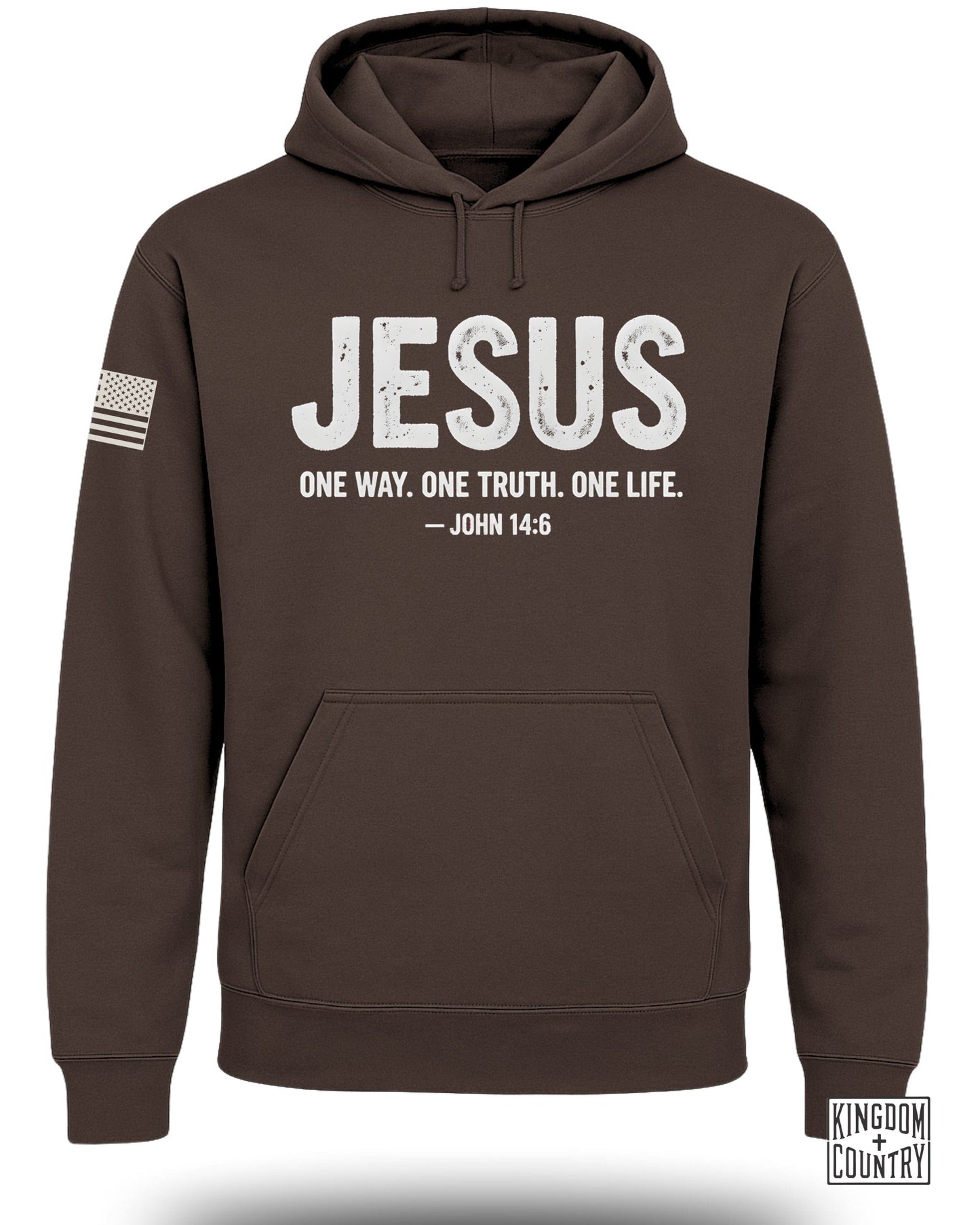 Jesus One Way One Truth One Life John 14 6 Hoodie Product